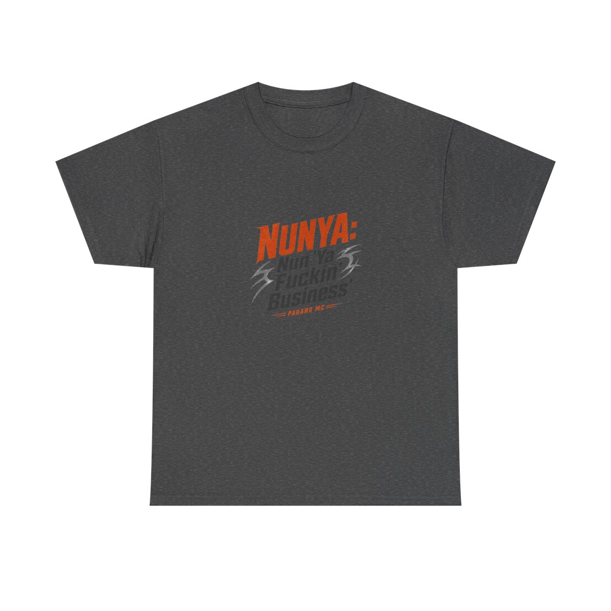 Pagans MC "NUNYA: Nun " Unisex Tee - alternate angle 2, merchandise