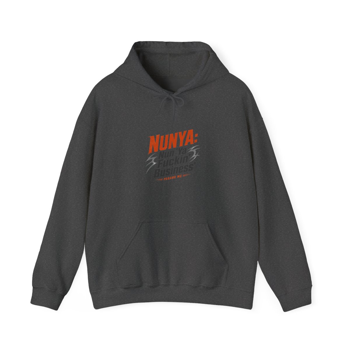 Pagans MC "NUNYA: Nun " Hoodie - alternate angle 3, merchandise