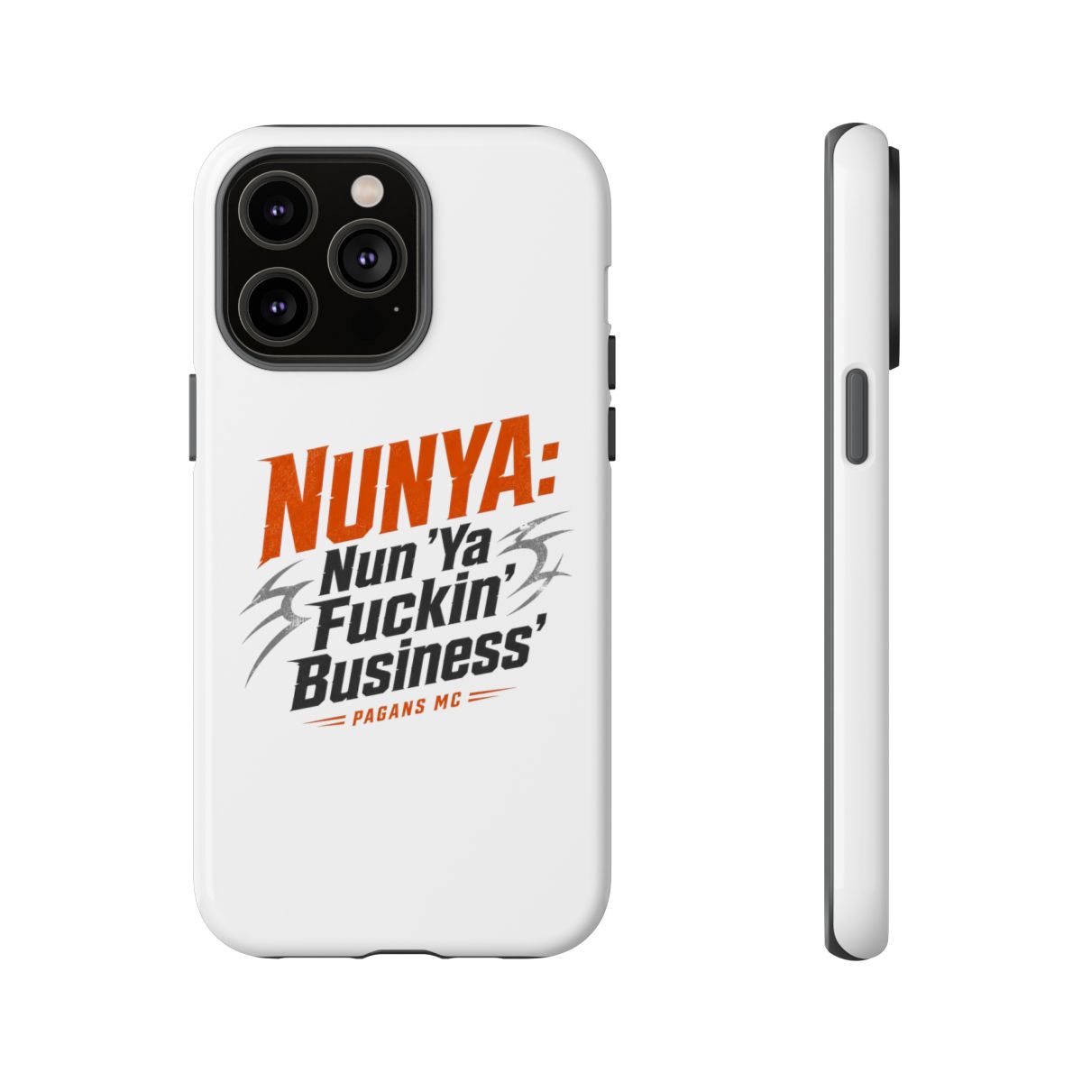 Pagans MC "NUNYA: Nun " Phone Case - alternate angle 4, merchandise