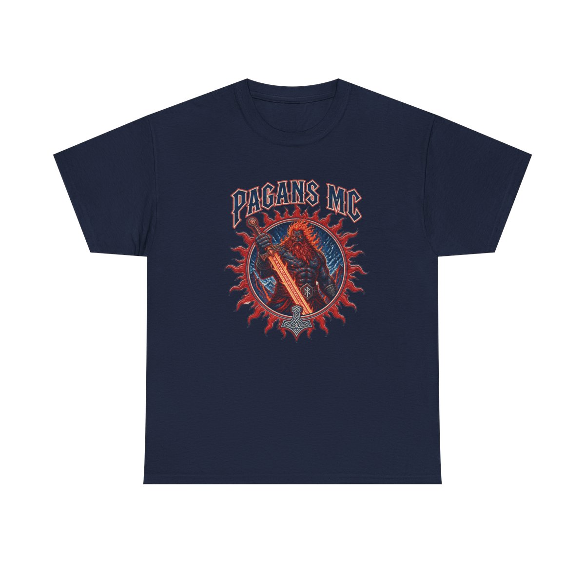 Pagans MC "Pagans MC" Unisex Tee - alternate angle 2, merchandise