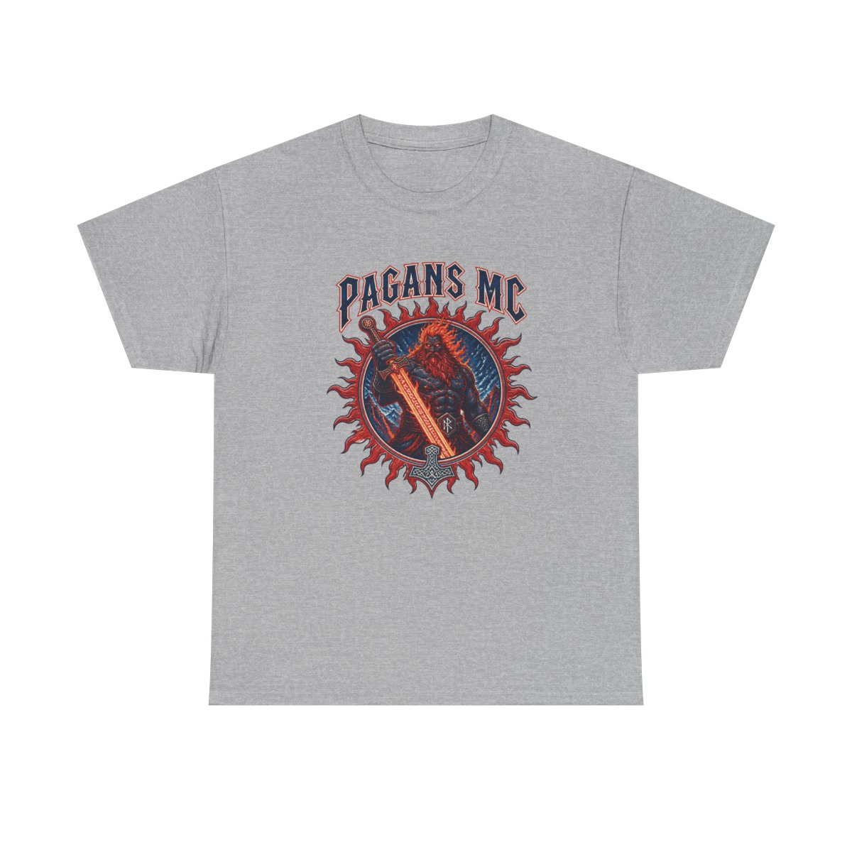 Pagans MC "Pagans MC" Unisex Tee - alternate angle 3, merchandise