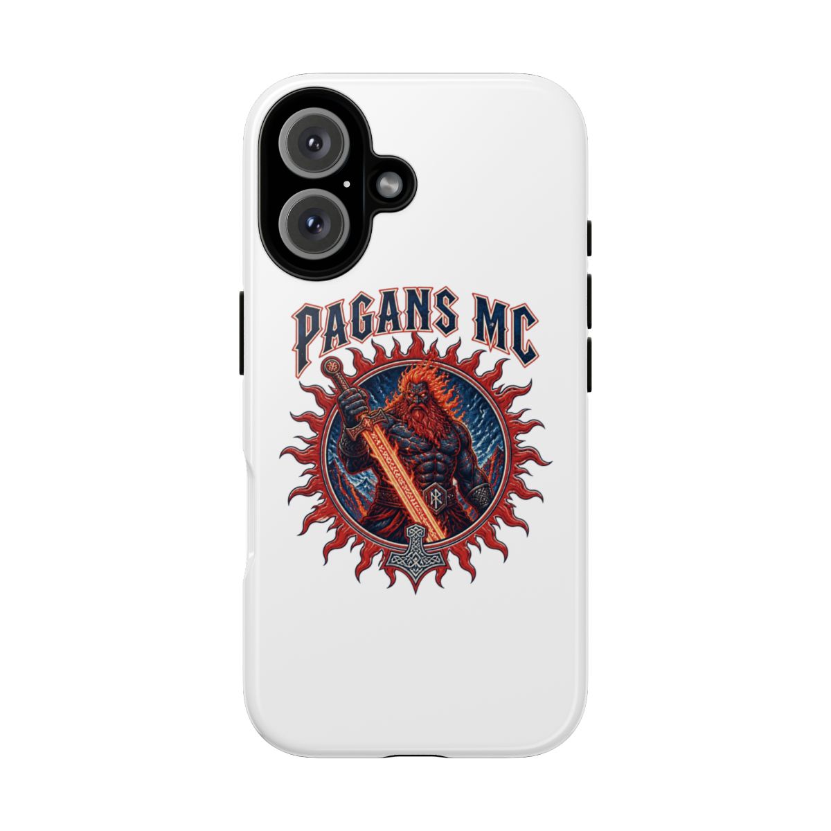 Pagans MC "Pagans MC" Phone Case - alternate angle 2, merchandise