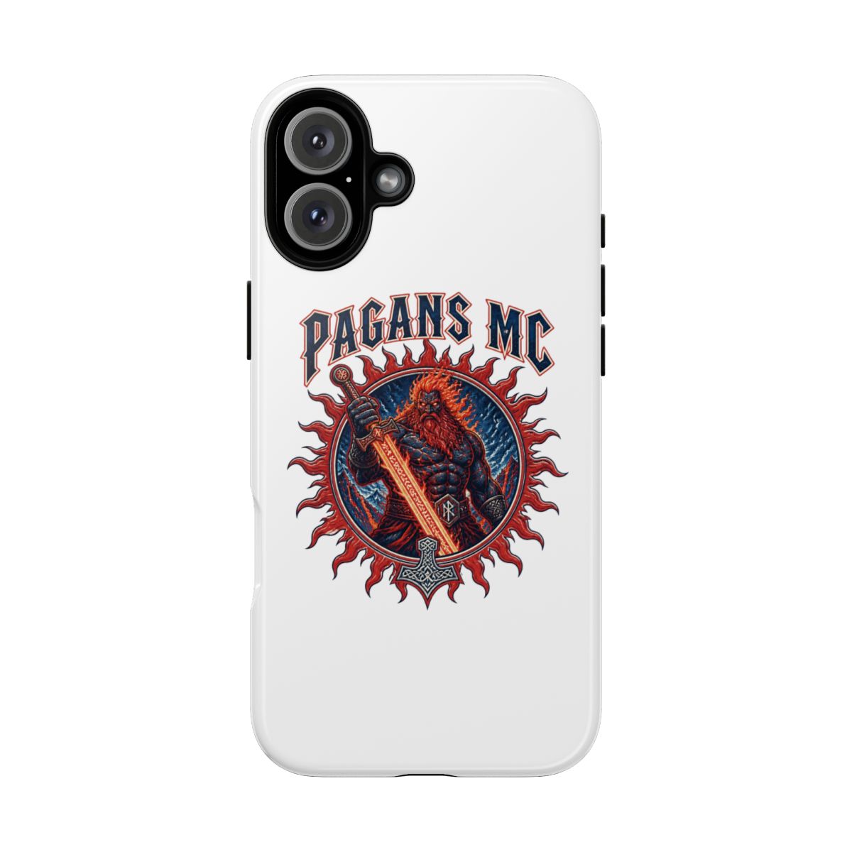 Pagans MC "Pagans MC" Phone Case - alternate angle 3, merchandise