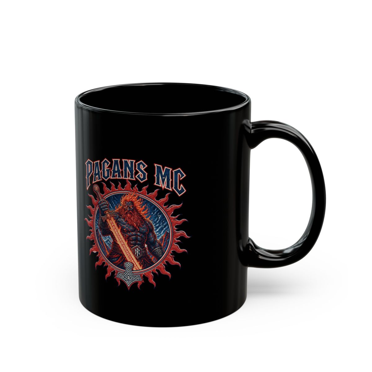 Pagans MC "Pagans MC" Black Mug