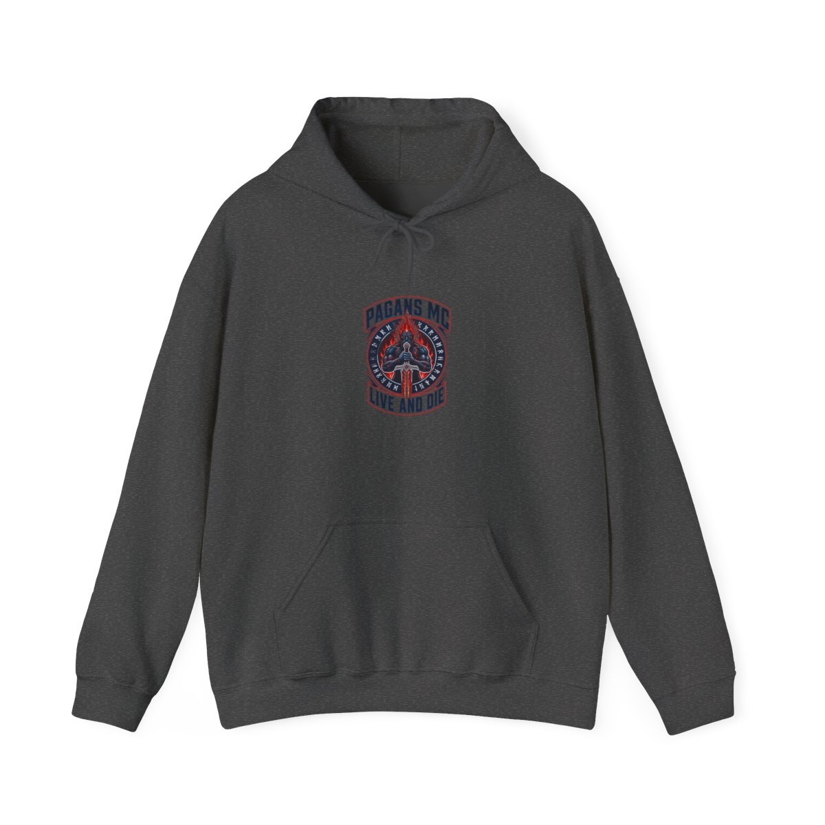 Pagans MC "Pagans MC - Live and Die" Hoodie - alternate angle 3, merchandise