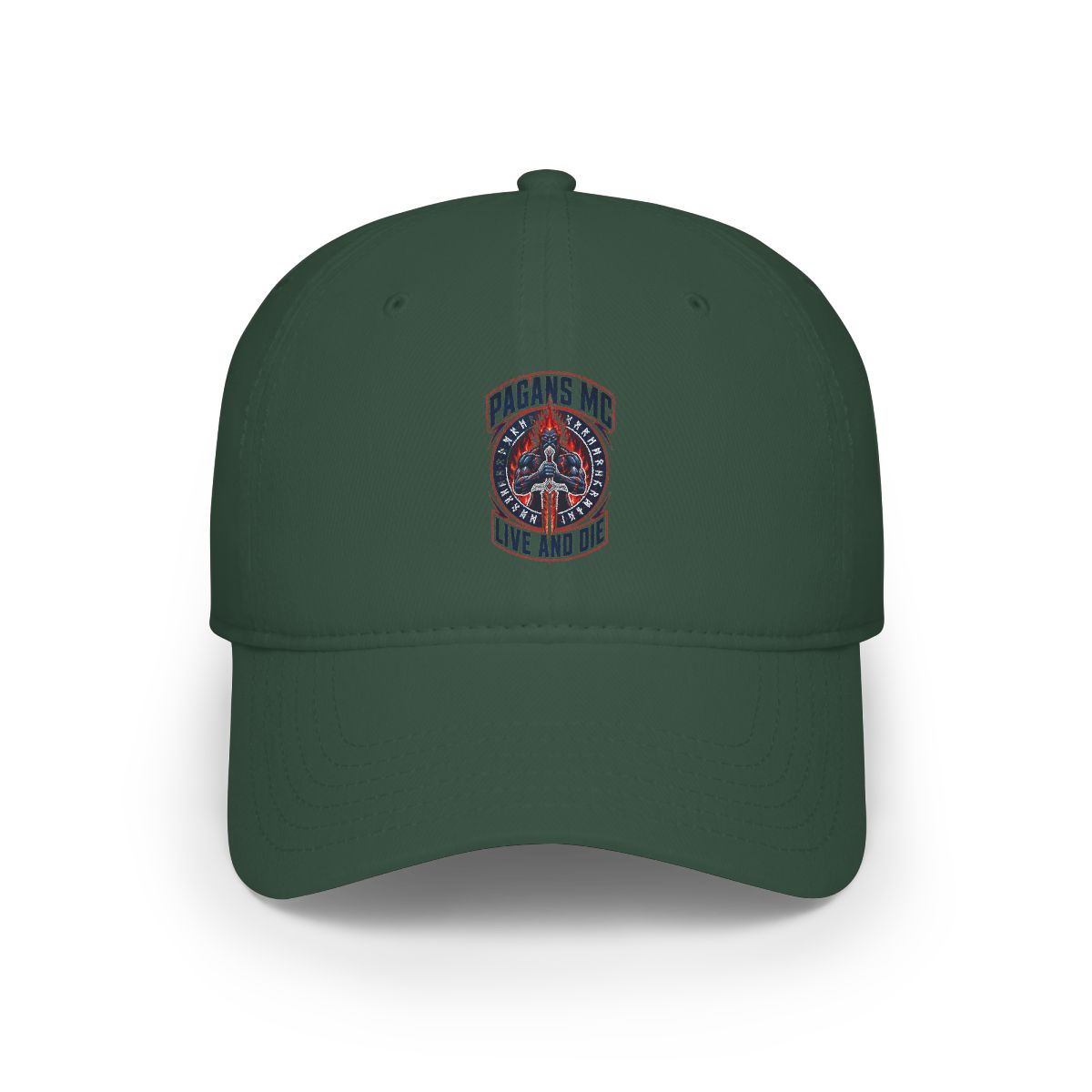 Pagans MC "Pagans MC - Live and Die" Hat - alternate angle 4, merchandise