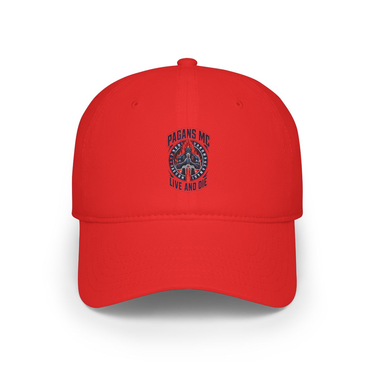 Pagans MC "Pagans MC - Live and Die" Hat - alternate angle 3, merchandise