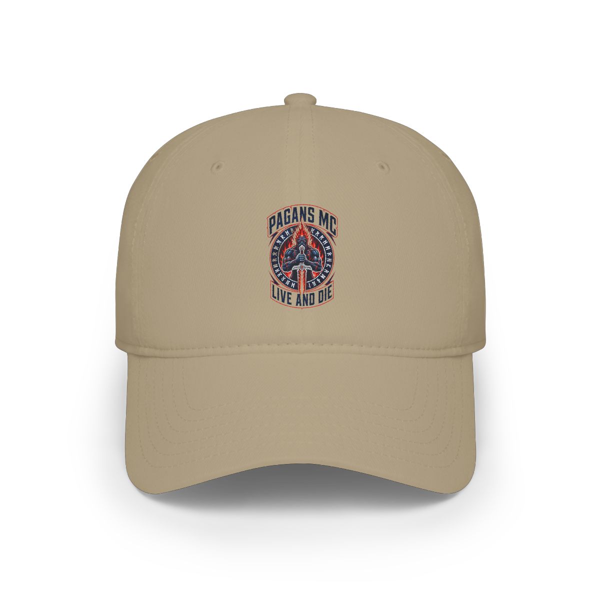 Pagans MC "Pagans MC - Live and Die" Hat - alternate angle 5, merchandise