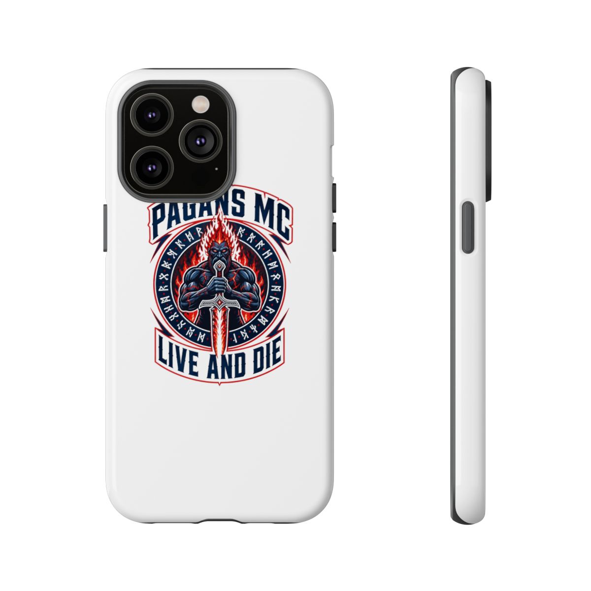 Pagans MC "Pagans MC - Live and Die" Phone Case