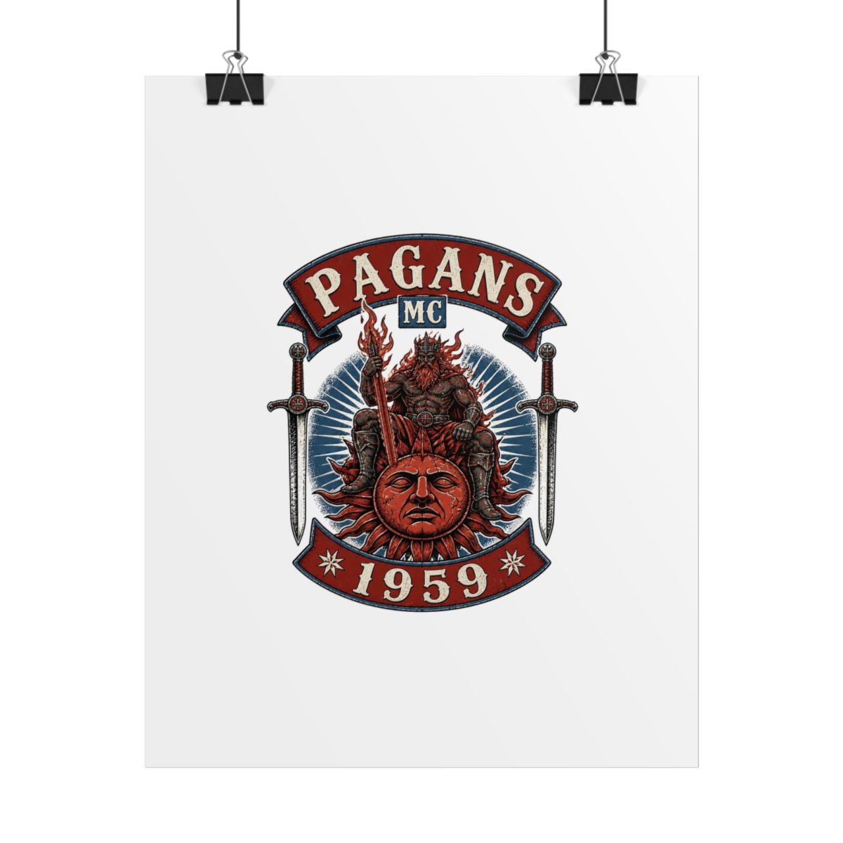 Pagans MC "Pagans MC 1959" Poster