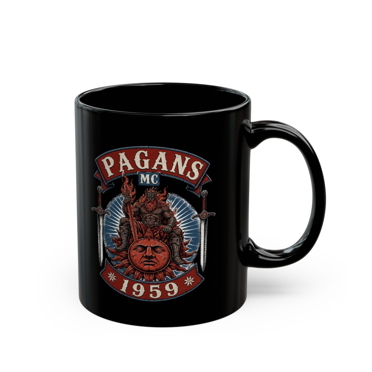 Pagans MC "Pagans MC 1959" Black Mug